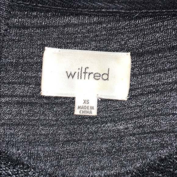 Aritzia Heather Black Diderot Sweater - Picture 4 of 10